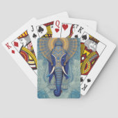 Blaue Elefant Spielkarten (Rückseite)