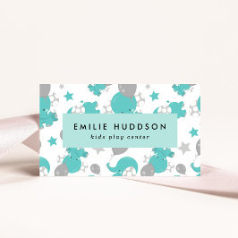 Blaue Elefanten, Kinderspielzentrum, Aktivitätszen Visitenkarte