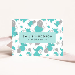 Blaue Elefanten, Kinderspielzentrum, Aktivitätszen Visitenkarte