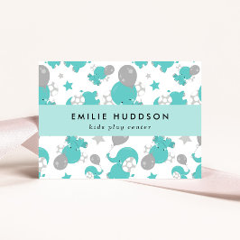 Blaue Elefanten, Kinderspielzentrum, Aktivitätszen Visitenkarte