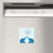 Blaue Elefanten Magnet (In Situ (Geschirrspüler))