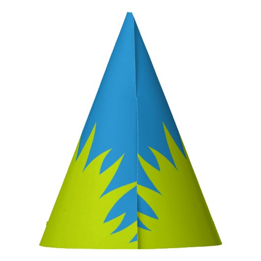 Blaue Elefantenhut Party-Hut Partyhütchen (Rückseite)