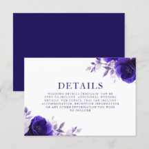 Blaue Eleganz: Einzelheiten Hochzeiten von Rose de