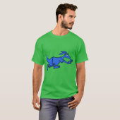 Blaue Elise Freund T-Shirt (Vorne ganz)