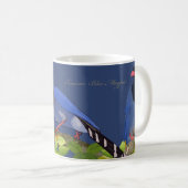 Blaue Elstermug Kaffeetasse (VorderseiteRechts)