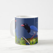 Blaue Elstermug Kaffeetasse (Vorderseite Links)