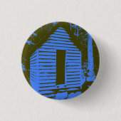Blaue Ely-Mühle Button (Vorderseite)
