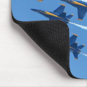 Blaue Engel 6 Mousepad (Ecke)