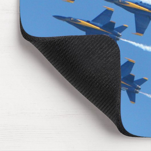 Blaue Engel 6 Mousepad (Ecke)