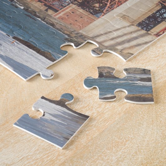 Blaue Engel an der Golden Gate Bridge Puzzle (Seite)