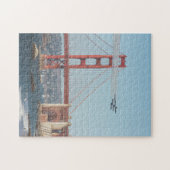 Blaue Engel an der Golden Gate Bridge Puzzle (Horizontal)