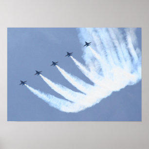 Blaue Engel FA-18 Poster