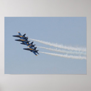 Blaue Engel FA-18 Poster