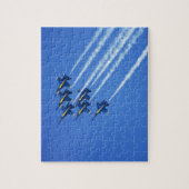 Blaue Engel Flyby während 2006 Flotten-Woche 2 Puzzle (Vertikal)