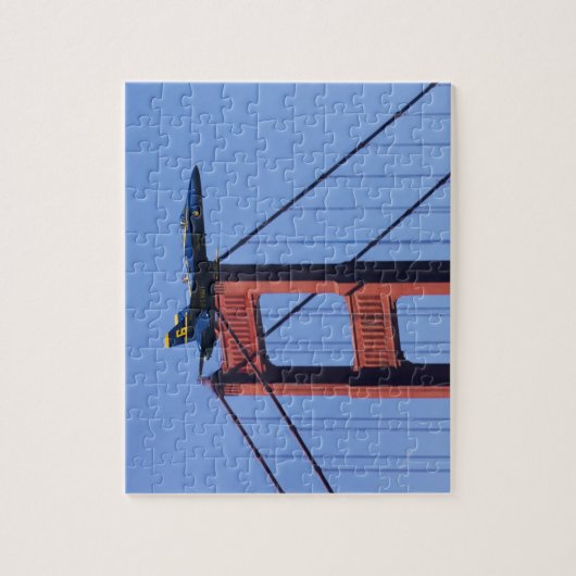 Blaue Engel Flyby während 2006 Flotten-Woche 3 Puzzle (Vertikal)