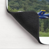 Blaue Engel im Hudson Valley Mousepad (Ecke)