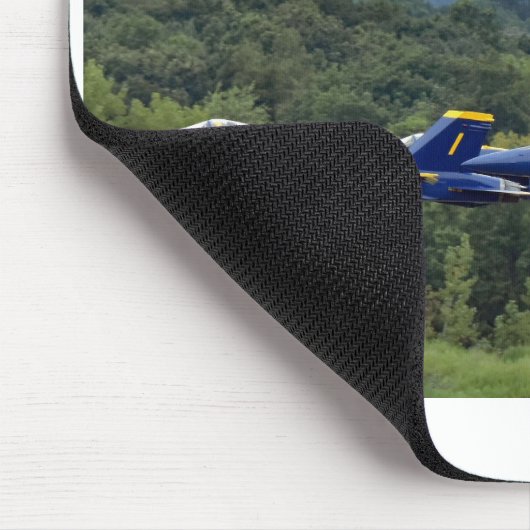 Blaue Engel im Hudson Valley Mousepad (Ecke)