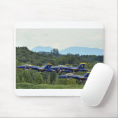 Blaue Engel im Hudson Valley Mousepad (Mit Mouse)