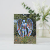 Blaue Engel Postkarte (Stehend Vorderseite)