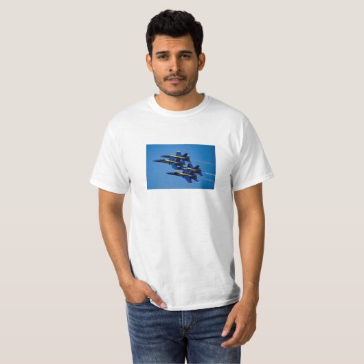 Blaue Engel T-Shirt (Vorne ganz)
