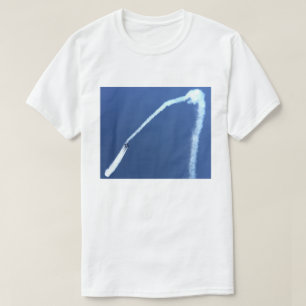 Blaue Engels-T - Shirt