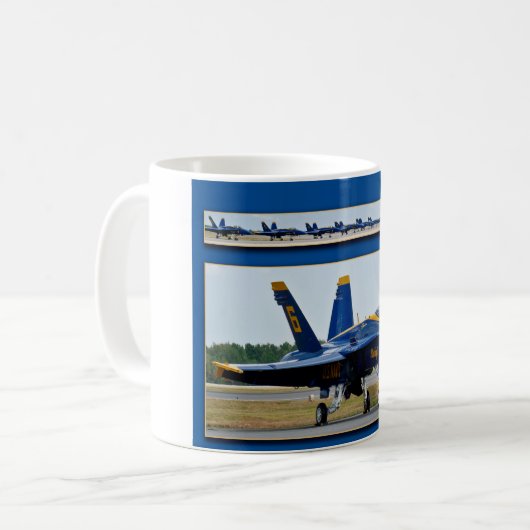 "Blaue Engels-" Tasse (Vorderseite Links)