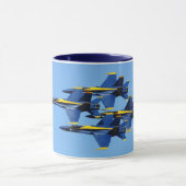 Blaue Engels-Tasse Tasse (Zentrum)