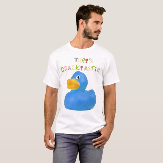 Blaue Ente T-Shirt (Vorne ganz)