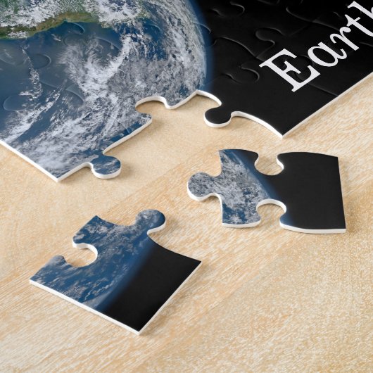 Blaue Erde Puzzle (Seite)