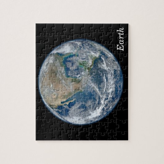 Blaue Erde Puzzle (Vertikal)