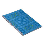 Blaue Erinnerungen Notizblock (Rechte Seite)
