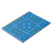 Blaue Erinnerungen Notizblock (Linke Seite)