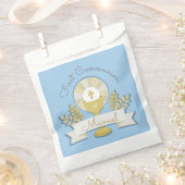 Blaue Erste Heilige Kommunion Geschenktütchen (Ausgeschnitten)