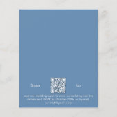 Blaue Eukalyptus-Hochzeitsreise (Rückseite)