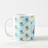 Blaue Eule Kaffeetasse (Links)