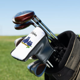 Blaue Eulen Design Individuell Golf Headcover