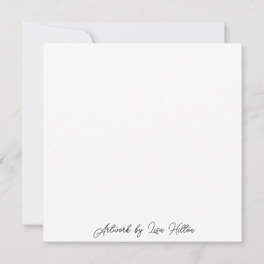 Blaue Ewigkeit | Abstrakte Kunst (Rückseite)