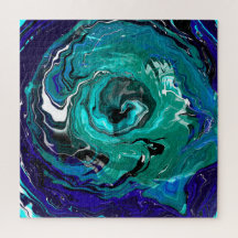 Blaue Ewigkeit | Abstrakte Kunst