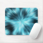 blaue Explosion Mousepad (Mit Mouse)