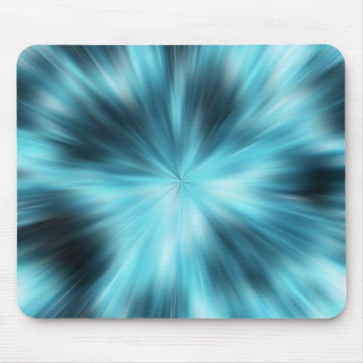 blaue Explosion Mousepad (Vorne)