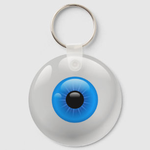 BLAUE EYBALL SCHLÜSSELANHÄNGER