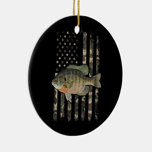 Blaue Fahne Keramik Ornament (Rechts)