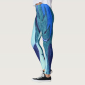 Blaue Fahnen Leggings (Links)