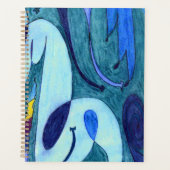 Blaue Fahnen Planer (Vorderseite)