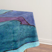 Blaue Fahnen Tischdecke (Beispiel)