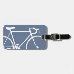 Blaue Fahrrad-Reise-Taschen-Umbau-Schablone Gepäckanhänger