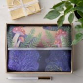 Blaue Fairyland-Waldlandfantasy, Seidenpapier (Geschenk)