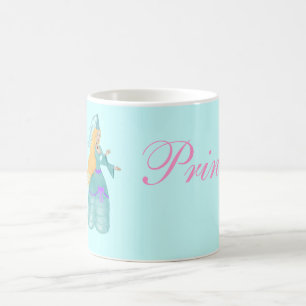 Blaue Fairytale-Prinzessin Mug Kaffeetasse
