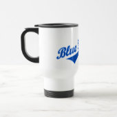 Blaue Falke-Tasse Reisebecher (Links)