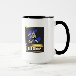 Blaue Falke-Wecker-Tasse Tasse